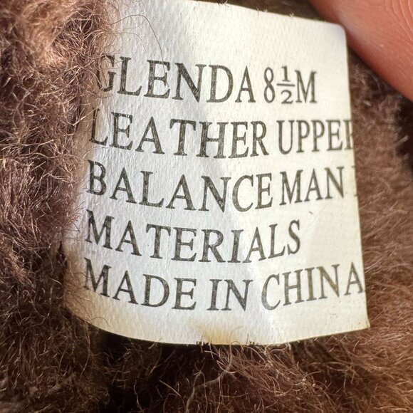 Kelsi Dagger Glenda Brown Leather Shearling Knee High Rubber Sole Flat Boots - Picture 15 of 17